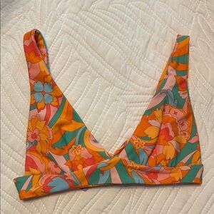 Skatie Nadie Print - Asher Top Only - Bikini Swimwear